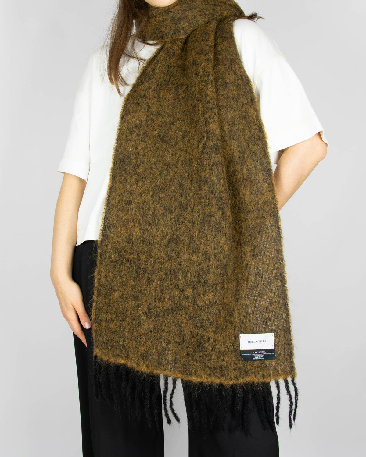Scarf by Norwegian designer brand Holzweiler